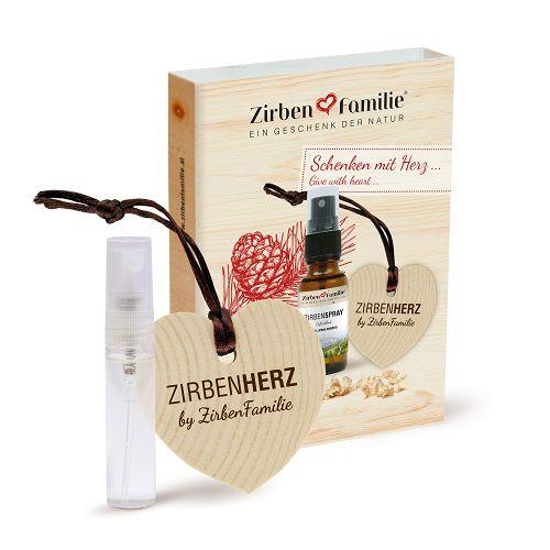 ZIRBENHERZ-ANH�NGER SET