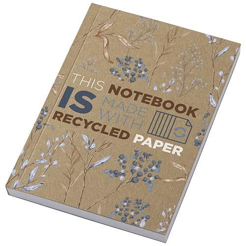 Novella Austen A6 Softcover Notizbuch aus recyceltem