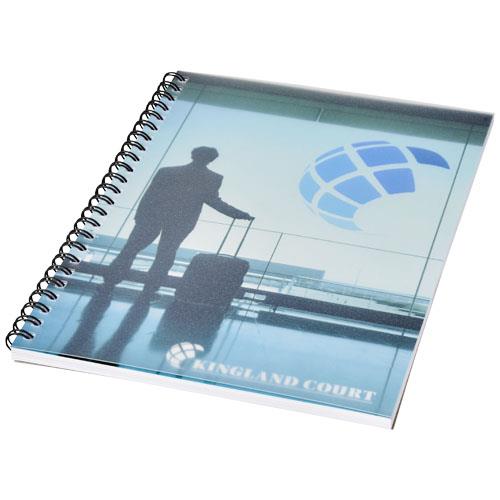Desk-Mate� A5 Notizbuch mit Kunststoff Cover und