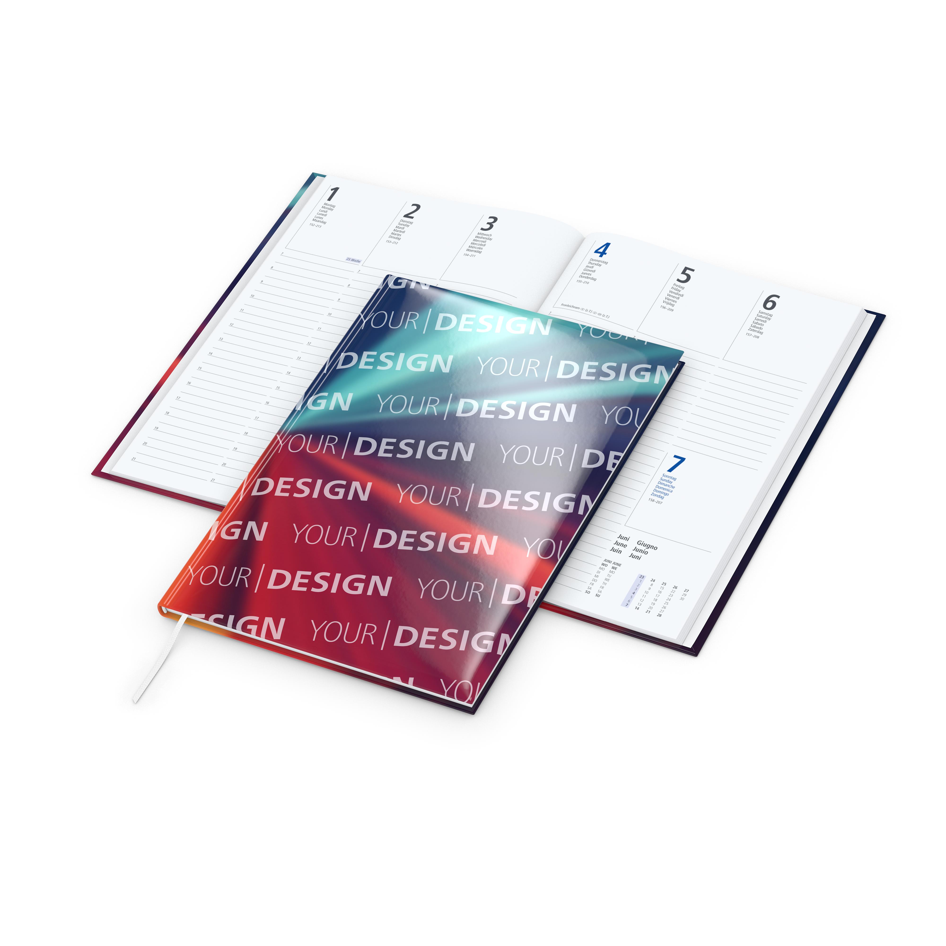 Wochenkalender Media 175 � 245 mm Papier-Hardcover