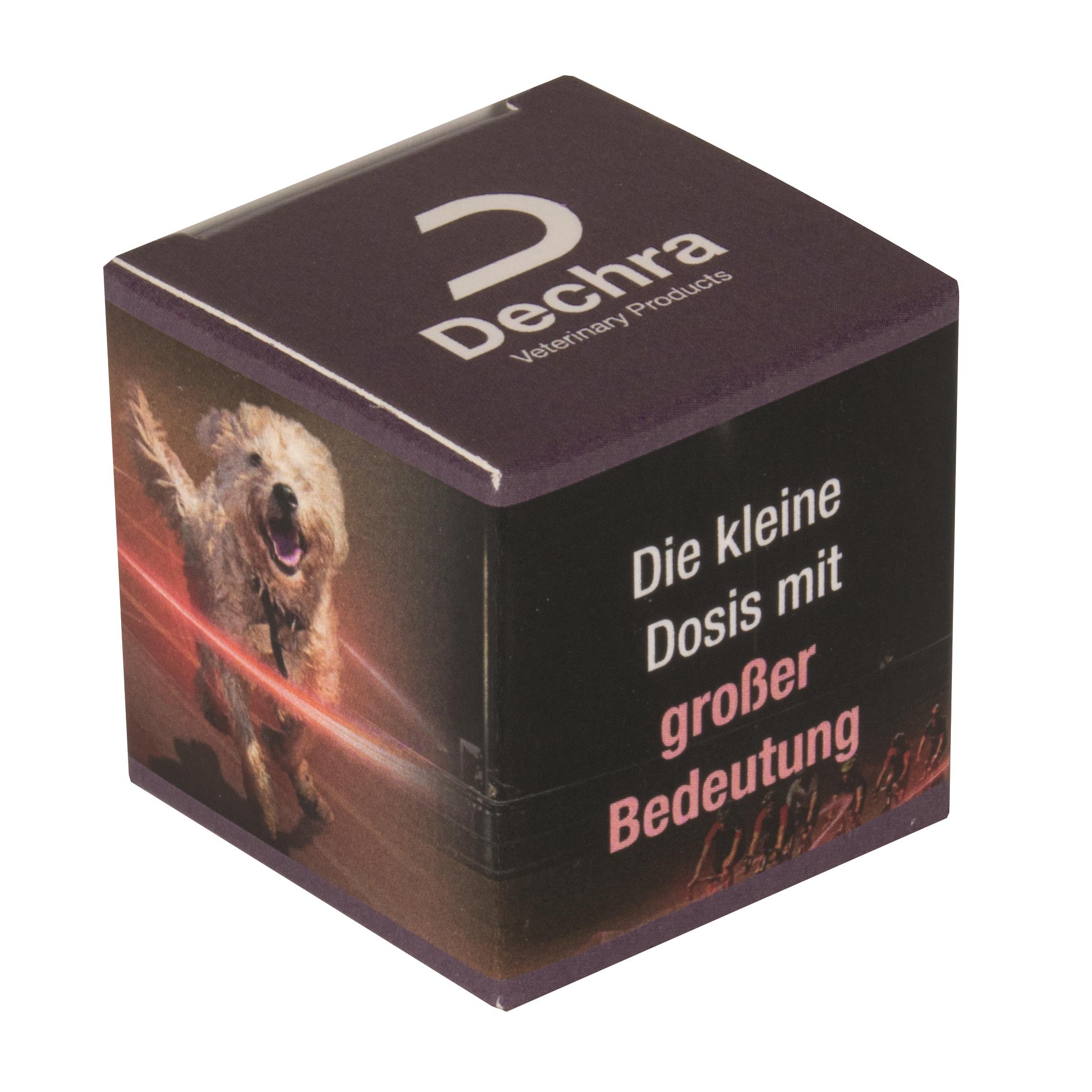 Schoko-Linsen in orange im S��en W�rfel