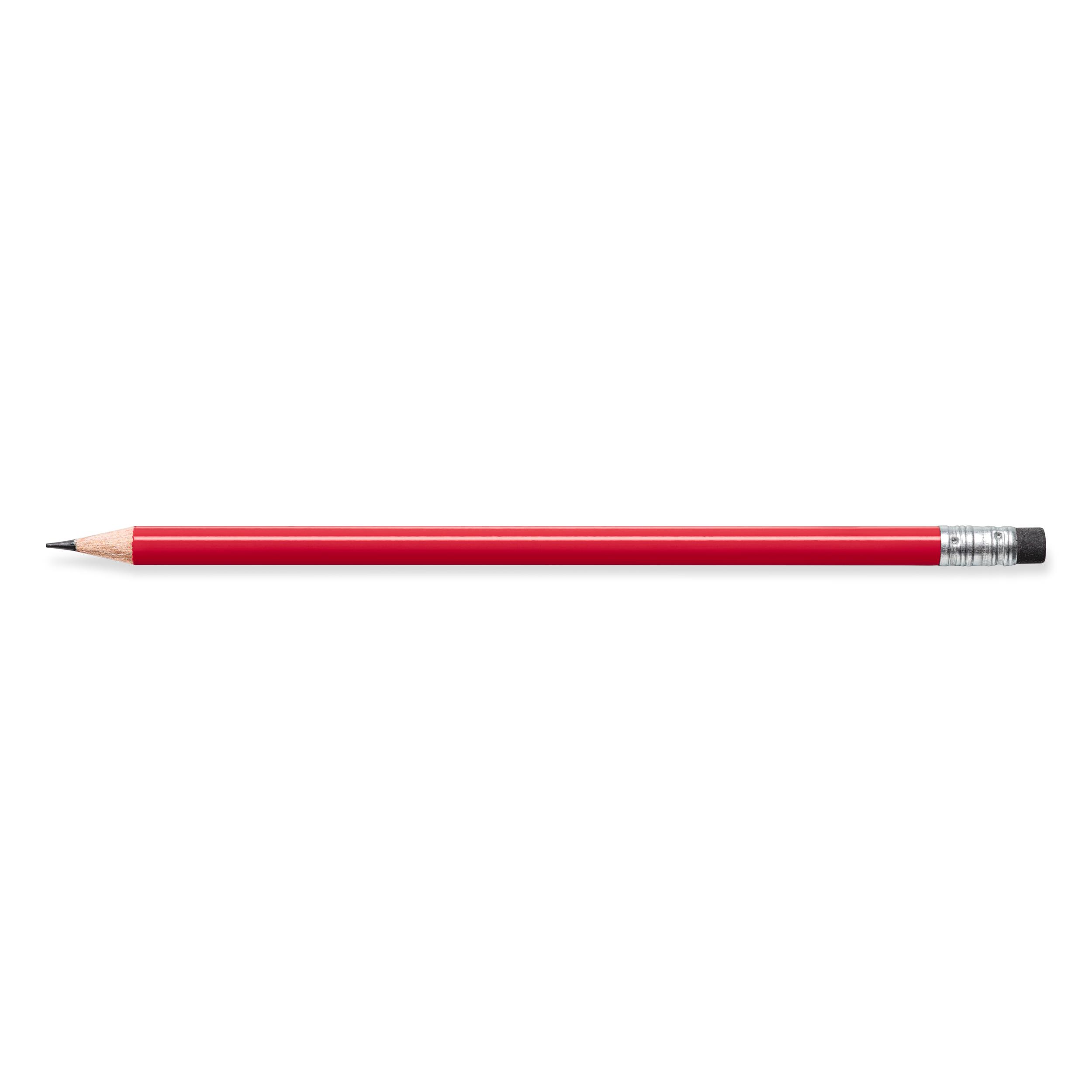 STAEDTLER Bleistift rund, mit Radiertip