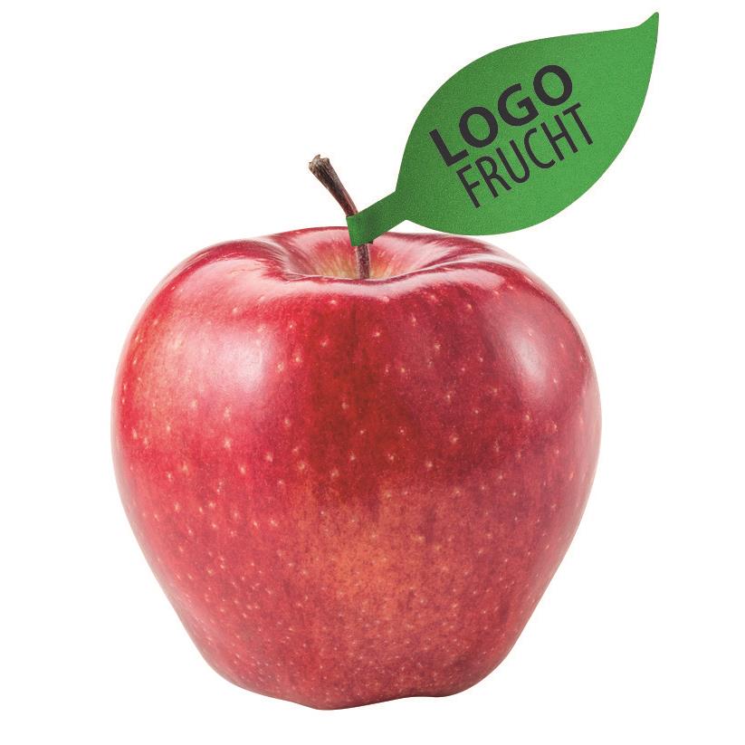 LogoFrucht Apfelblatt gr�n