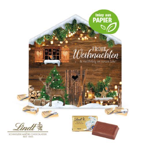 Adventskalender Weihnachtshaus �Exklusiv� mit Lindt