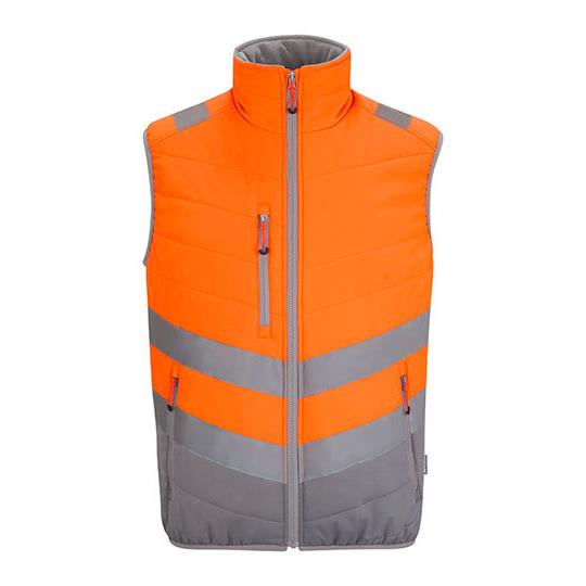 Hi-Vis 2-Tone Thermal Baffle Bodywarmer