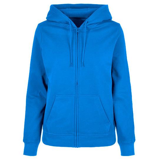 Ladies Basic Zip Hoody