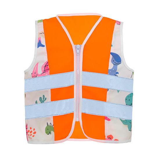 Children�s Safety Vest Action Dinosaurs CO� Neutral