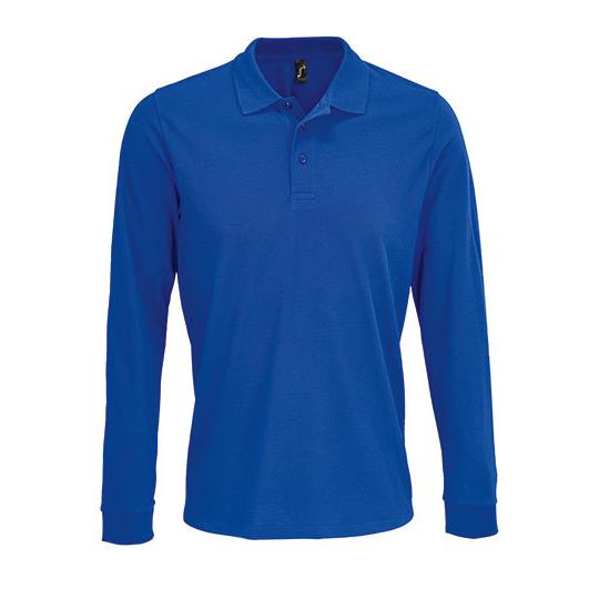 Unisex Long Sleeve Polycotton Polo Shirt