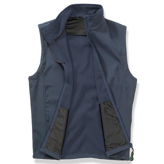 Men�s Printable Softshell Bodywarmer with Recycled