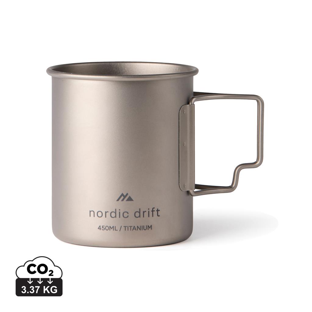 Nordic Drift Trail Ultraleichte Titan-Becher 450ml