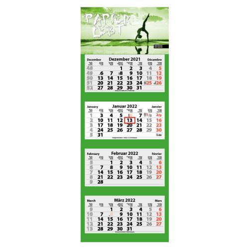 4-Monats Faltkalender �Quatrus-Light Plus�, Digital