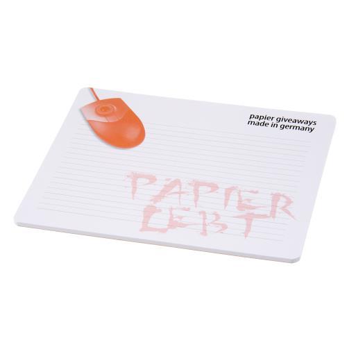 Mousepadschreibblocks �Papp� 22,5 x 19,5 cm