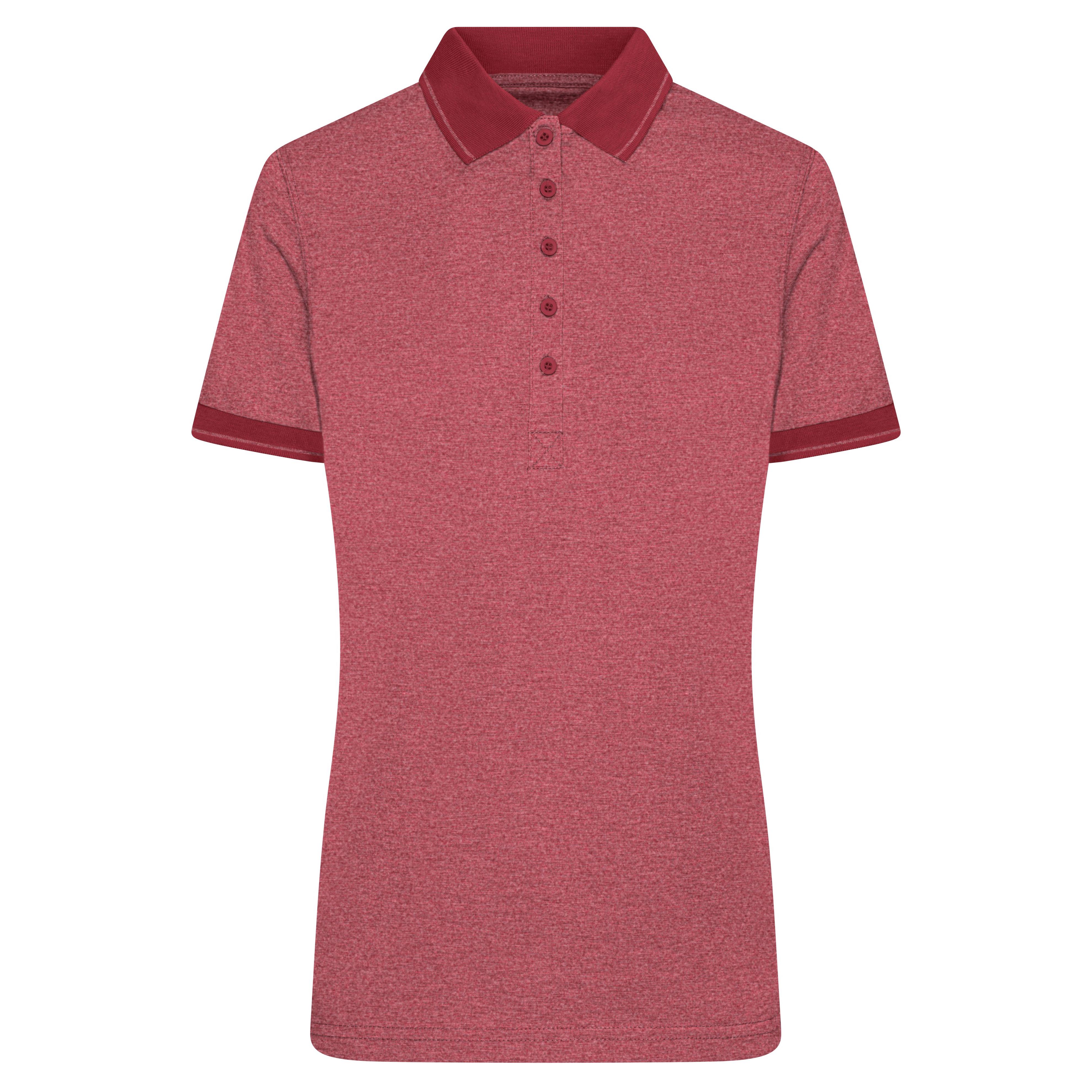 Ladies� Heather Polo