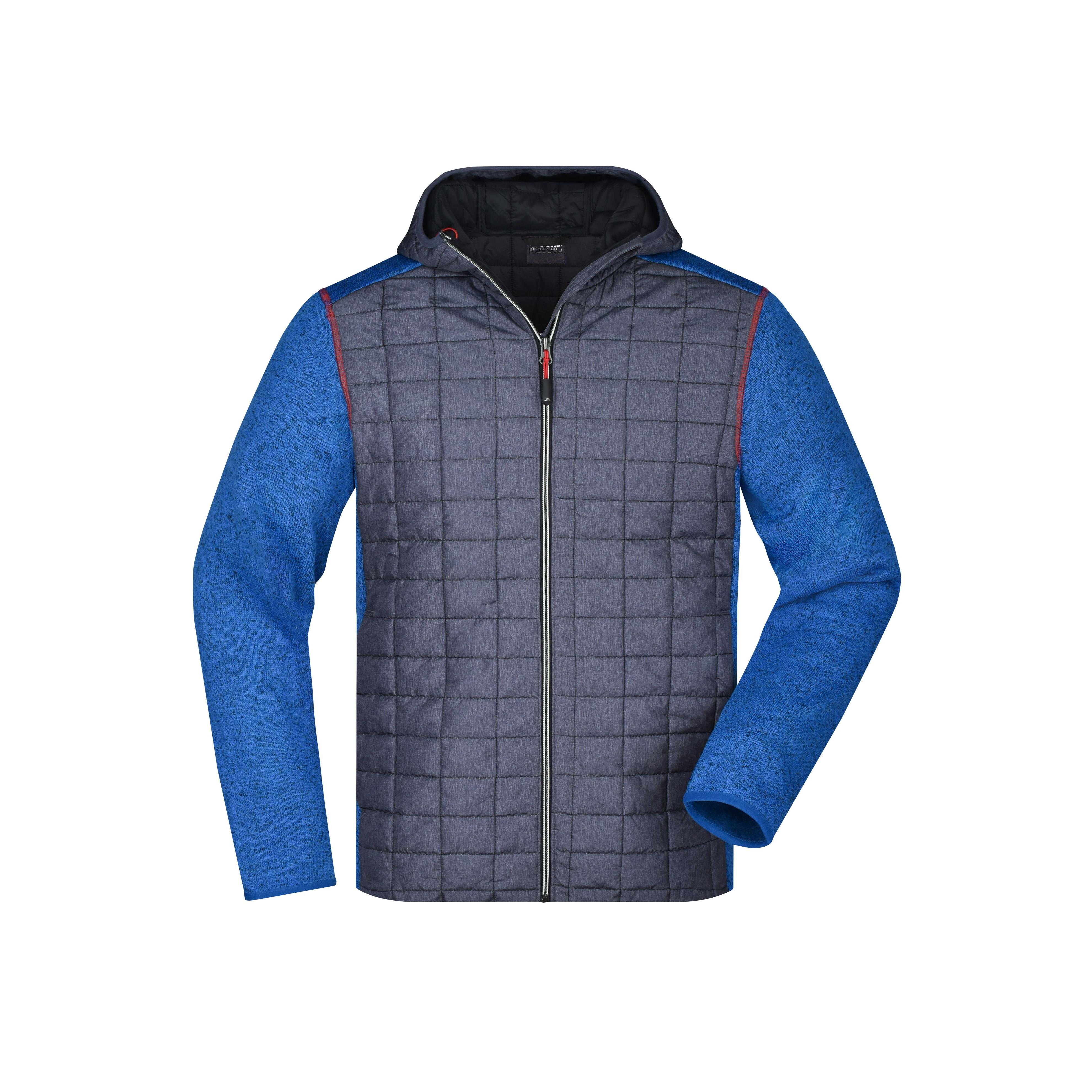 Men�s Knitted Hybrid Jacket
