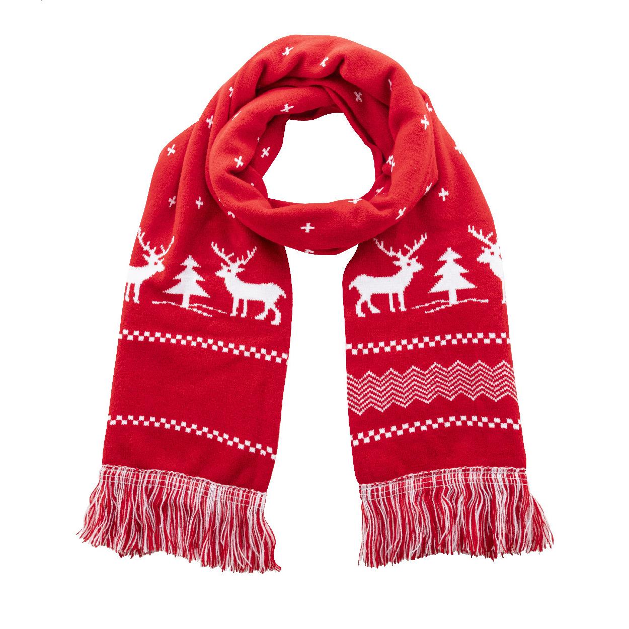 Weihnachts-Winterschal